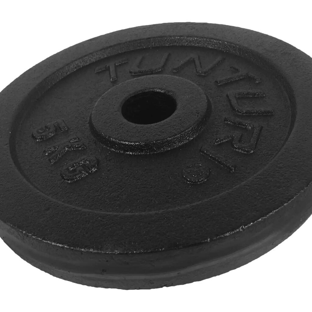 Weight plate - cast iron weight plate Black 10.0kg, Single plate