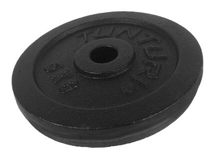 Disque musculation 10kg noir, unité