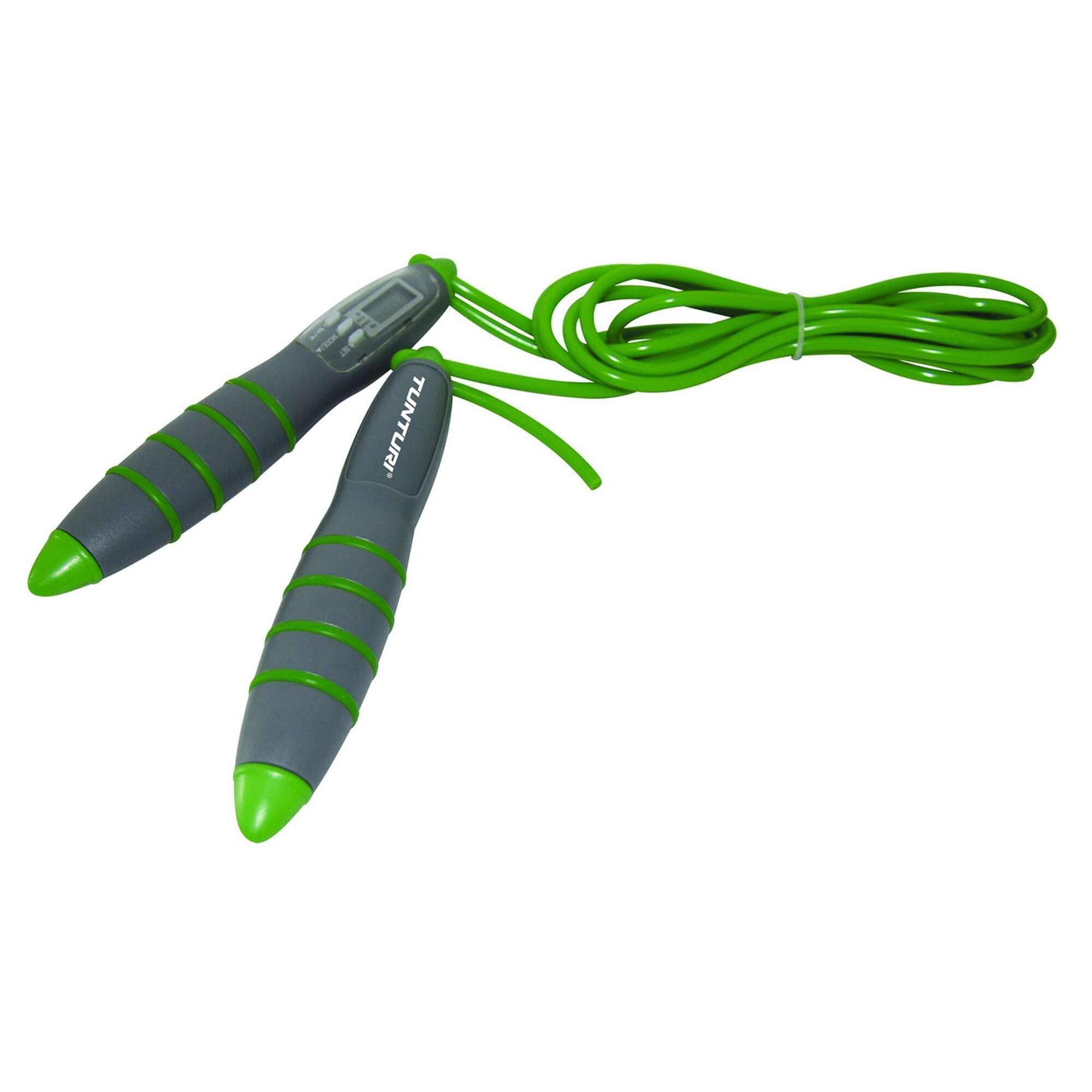 TUNTURI Švihadlo nastavitelné s digitálním počítadlem TUNTURI