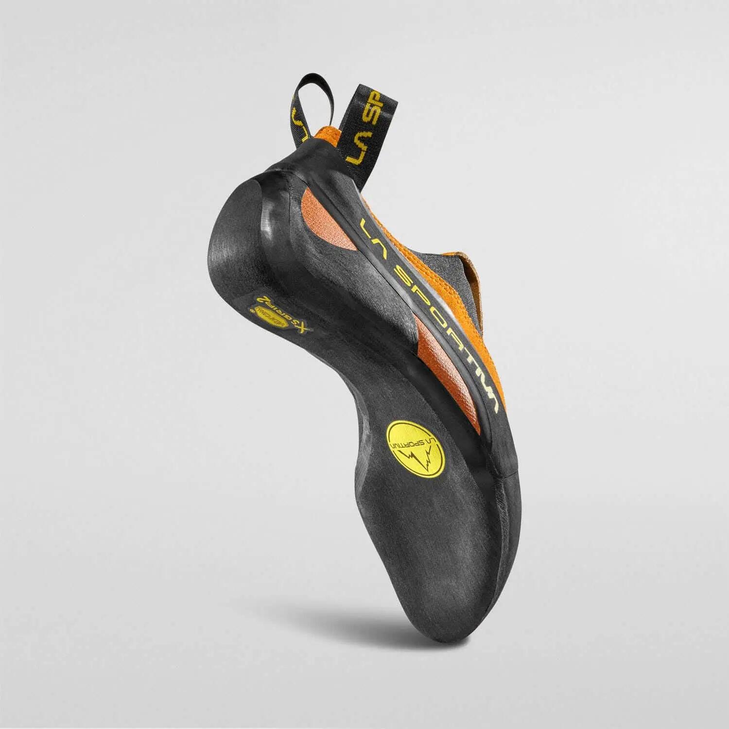 La Sportiva Cobra chausson escalade orange semelle Vibram XS Grip2 3,5 mm 6/6