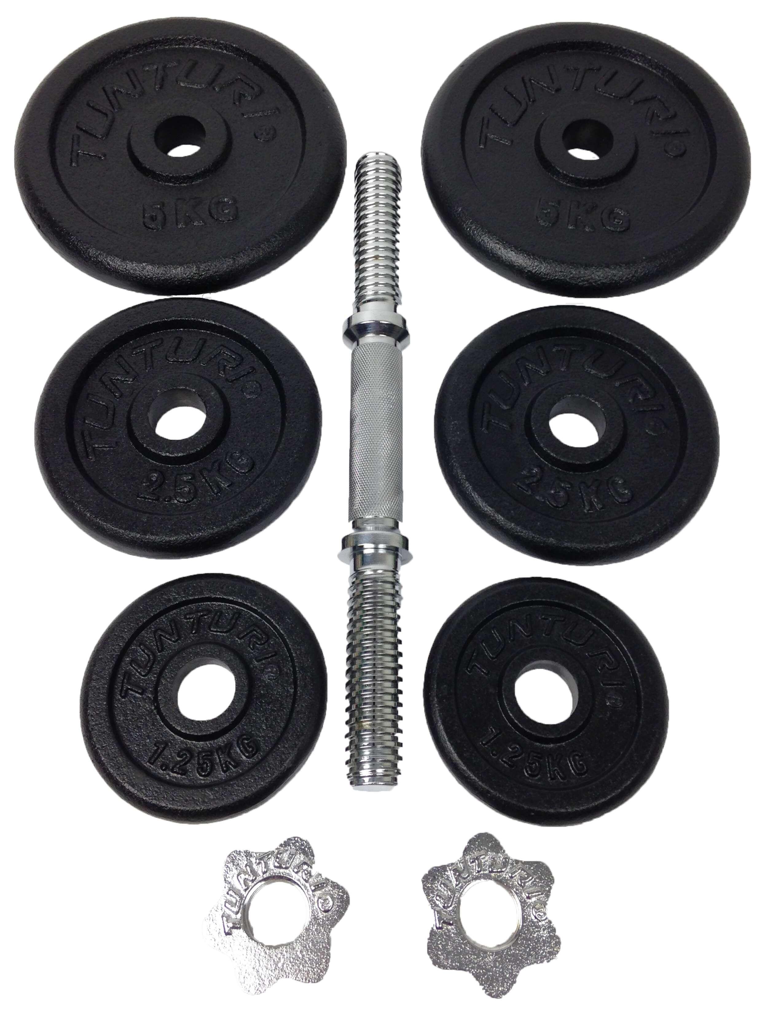 Hantla Stalowa Regulowana Tunturi Dumbbellset 20 Kg