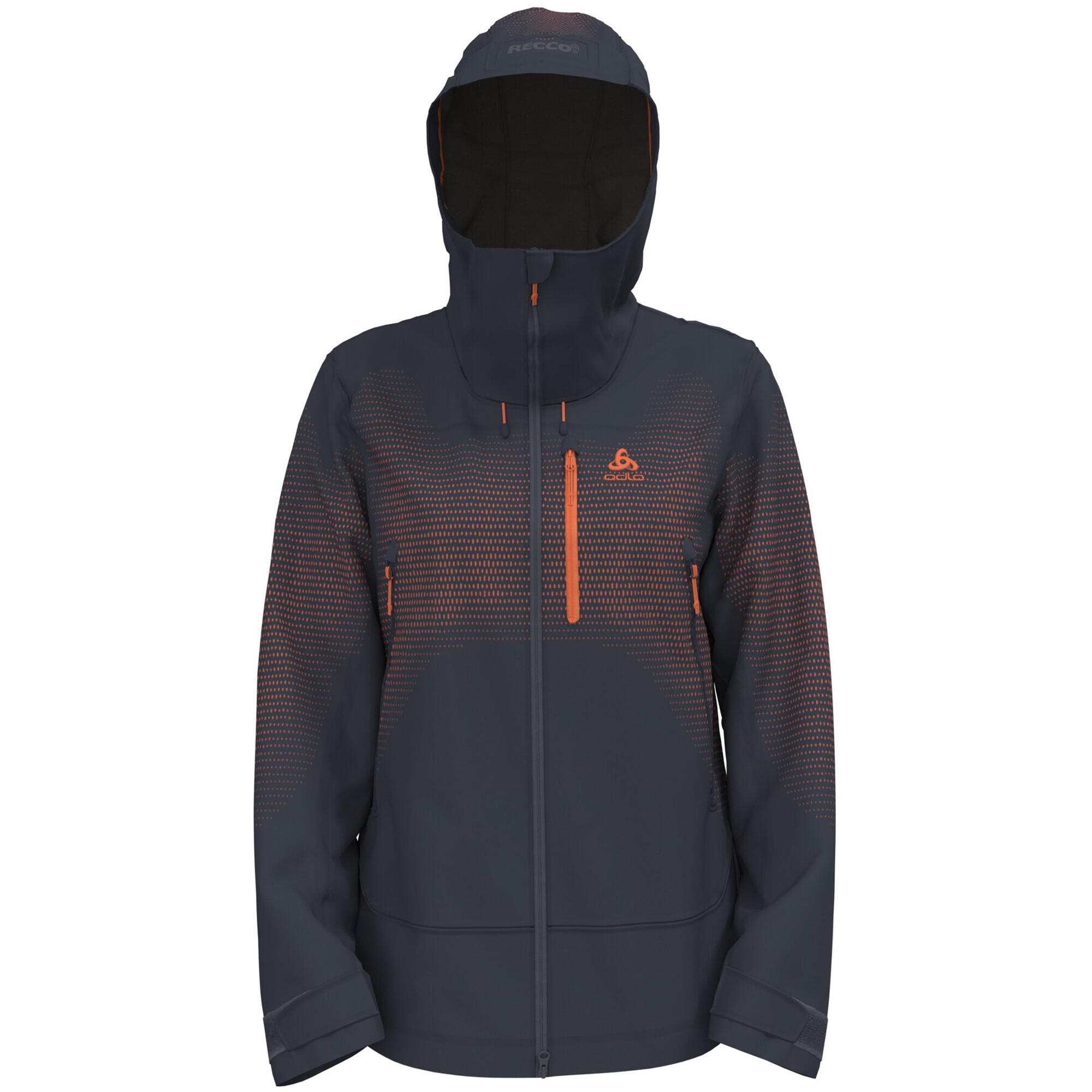 Kurtka narciarska damska Odlo hardshell X-ALP 3L PK WATERPROOF 1/2