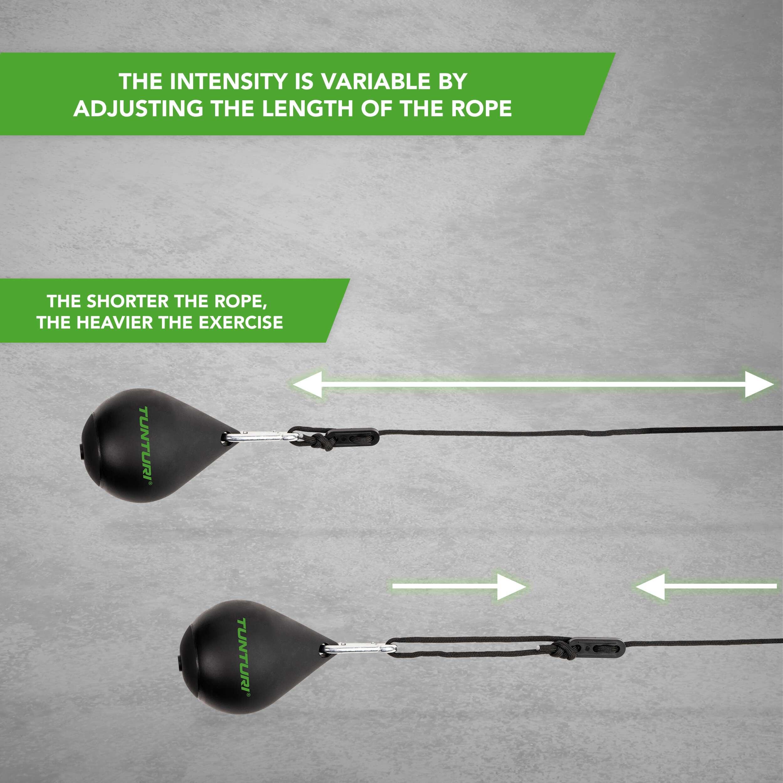 hula  Tunturi Adjustable Hula Hoop 0.4 kg Black Wide with Massage Nodes