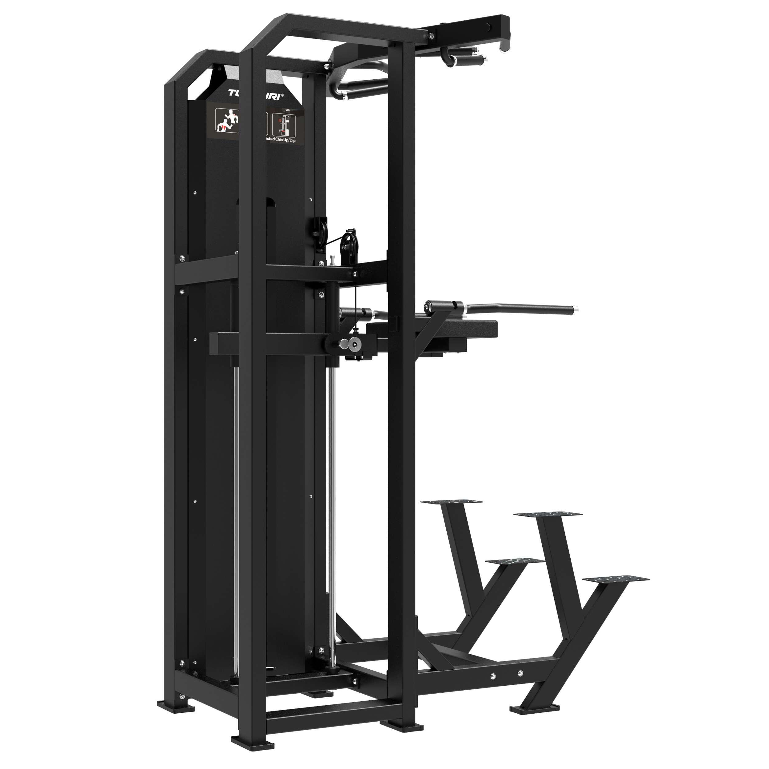 Tunturi Platinum Dual Assisted Chin Up & Dip Pull-Up Station 6/7