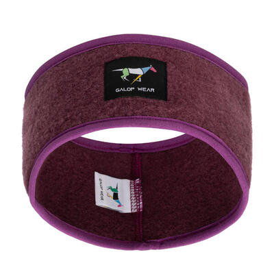 Opaska jeździecka GALOP WEAR z polaru z wełny merino