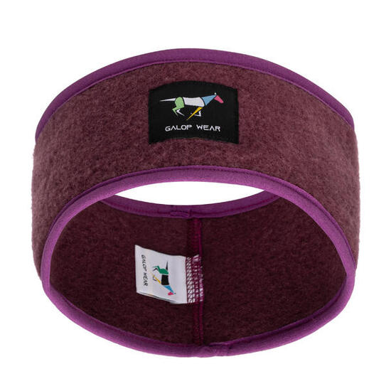 Opaska jeździecka GALOP WEAR z polaru z wełny merino