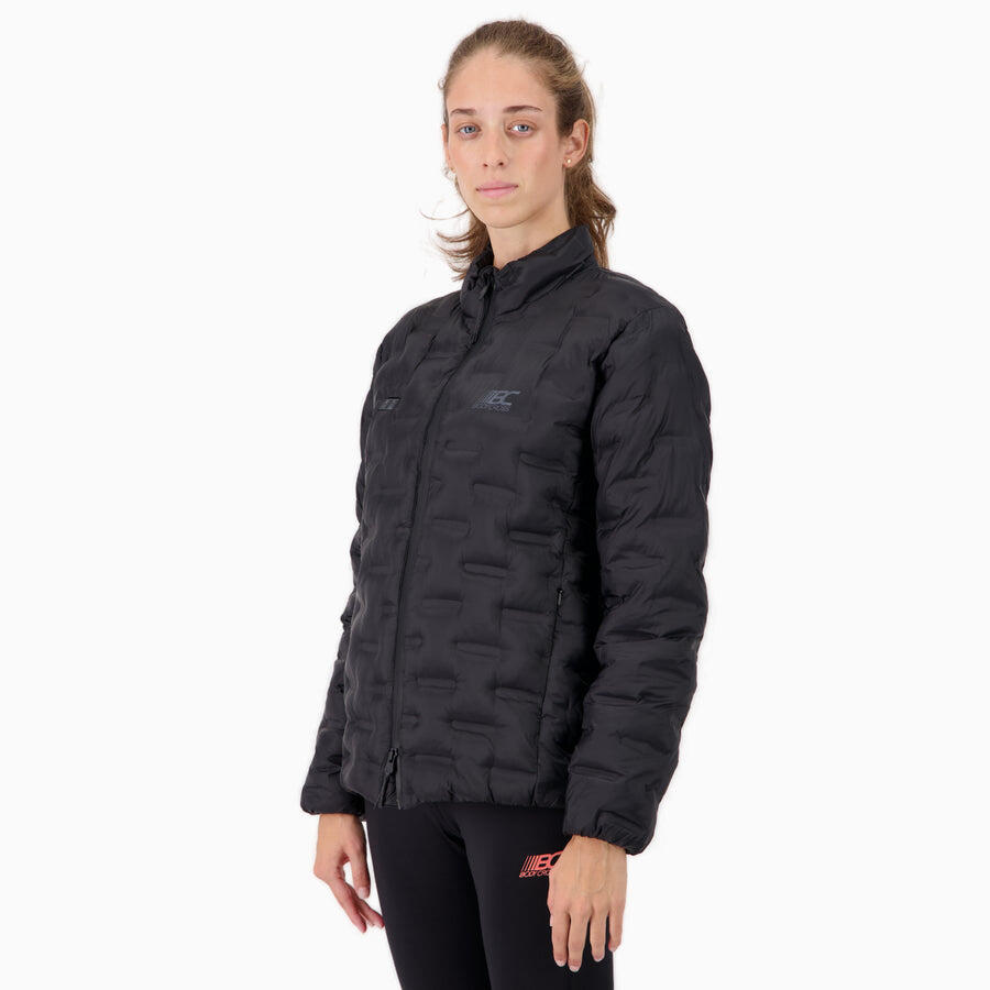 Giacca riscaldata da donna escursionismo WARM DOWN JACKET 4/7