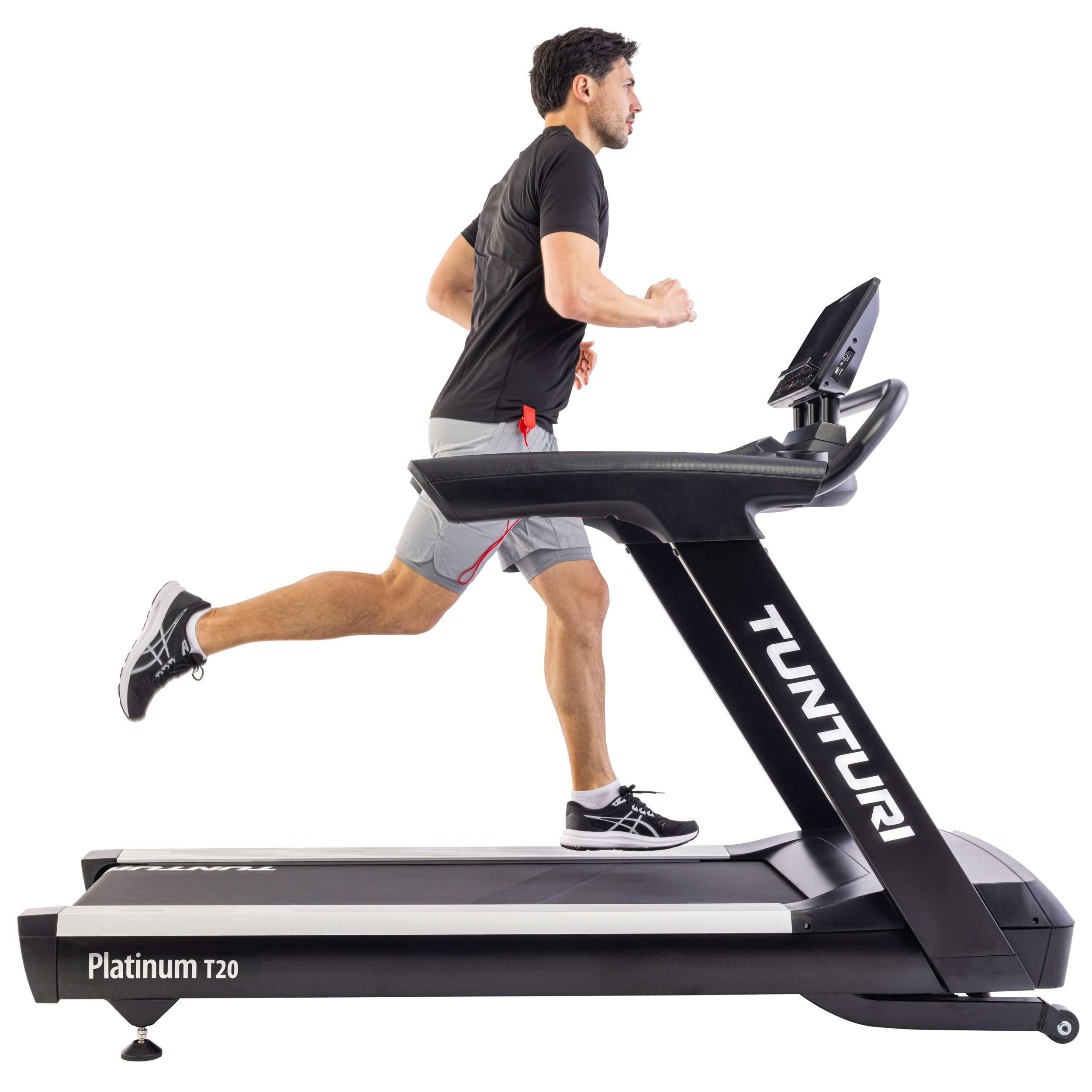 Tapis de course - Avec Bluetooth - Pliable - Montage facile - Platinum T20 7/7