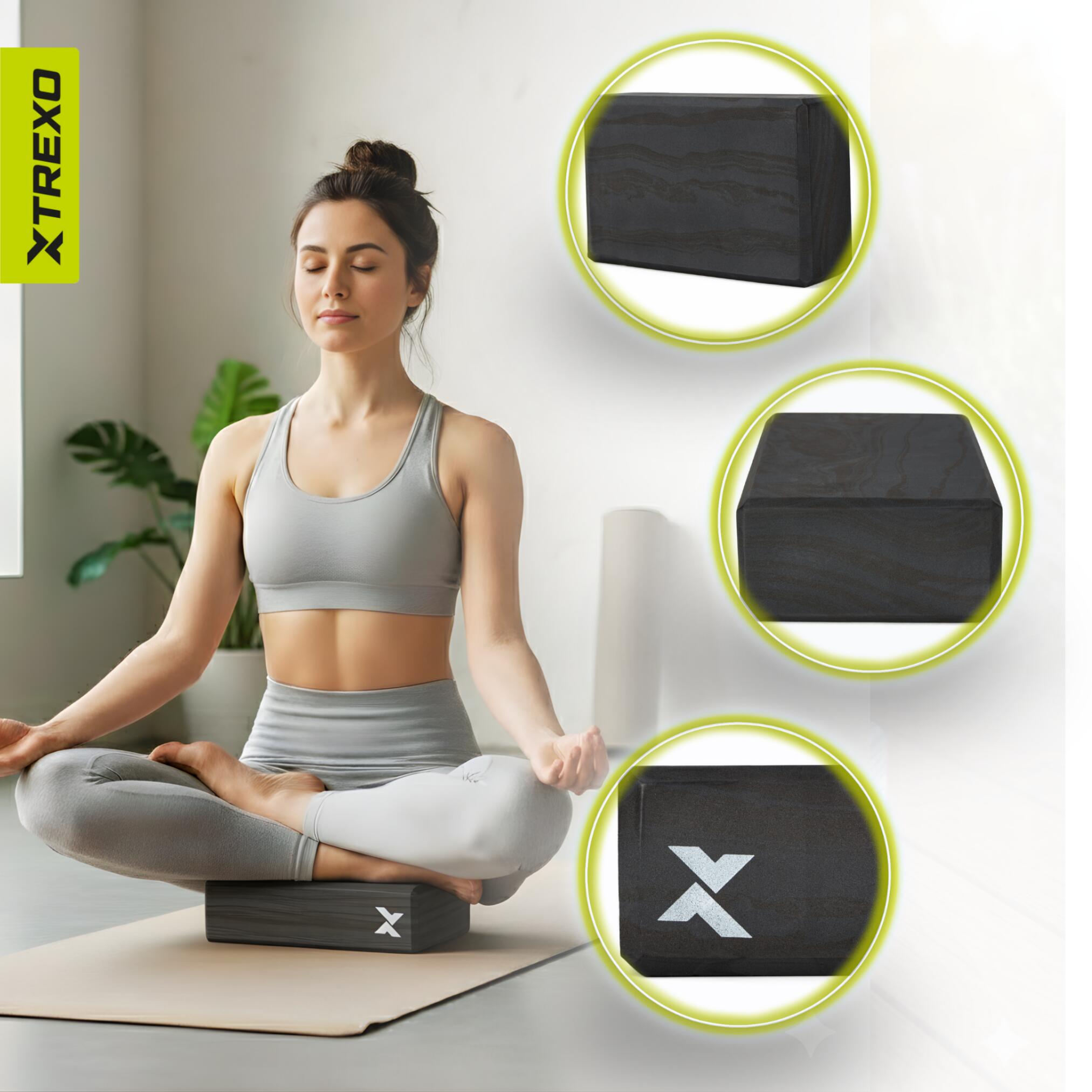 Blocco per yoga XTREXO TXO-B4Z076-GY 6/7