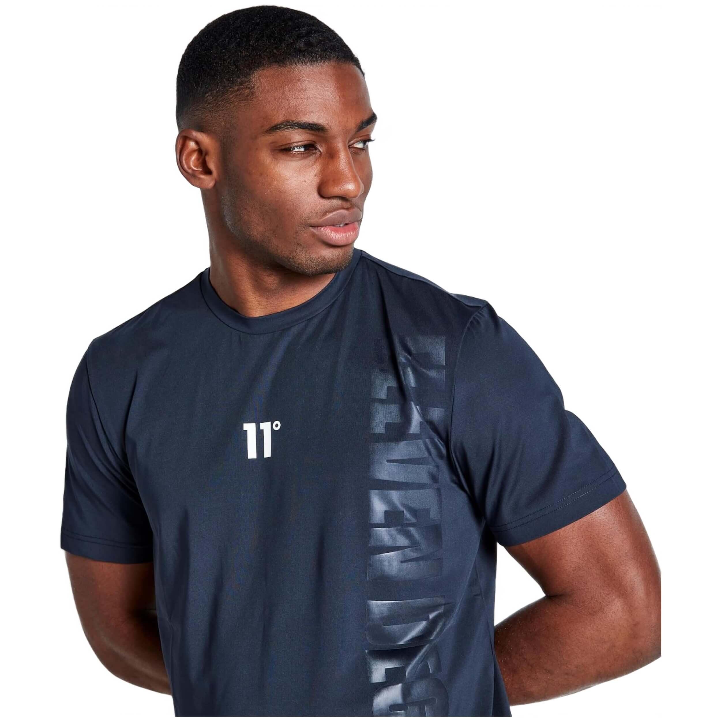 Camiseta de manga corta 11 degrees modelo 11D1377-002 para hombre 4/4
