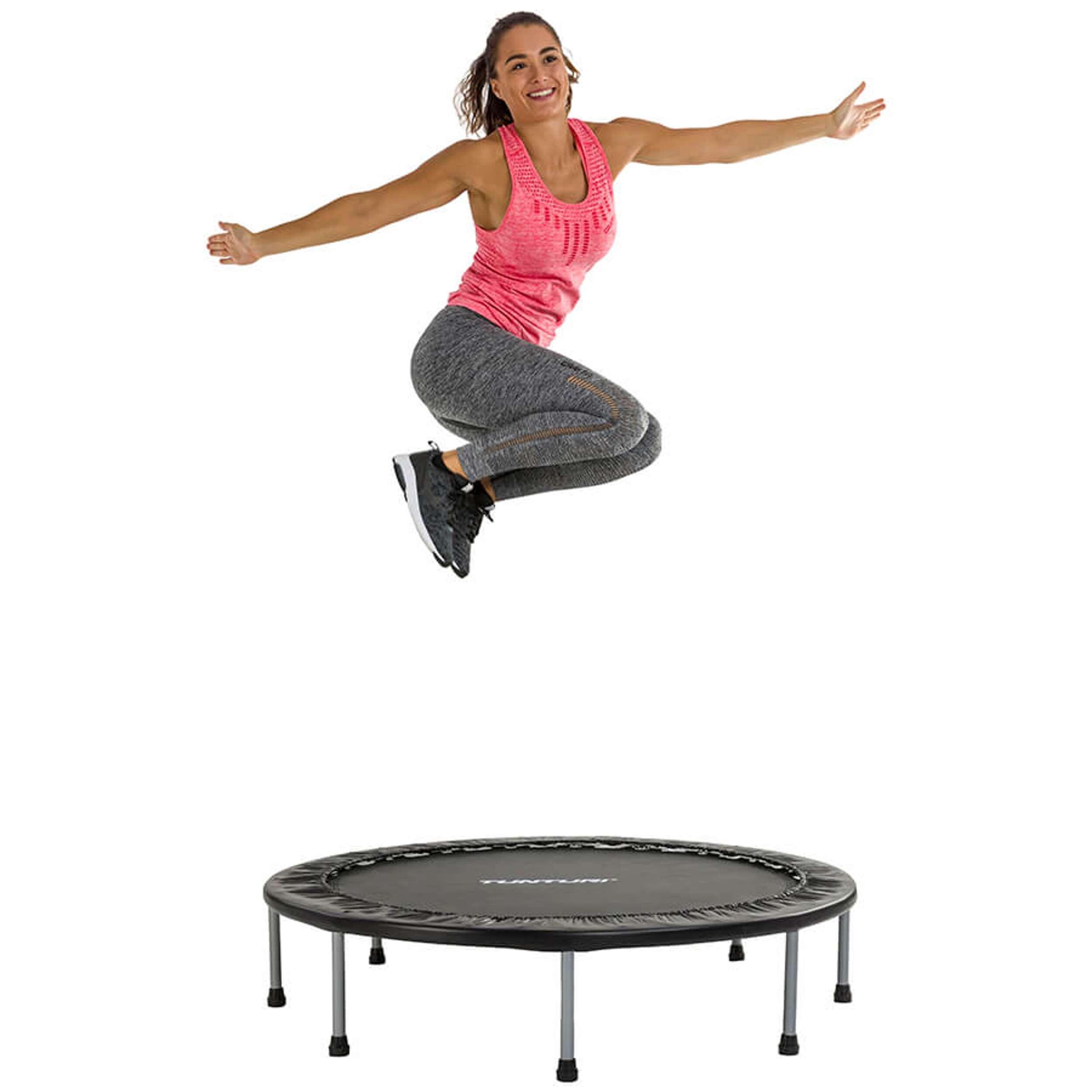 Tunturi fitness trampolín Funhop125 cm negro 2/7