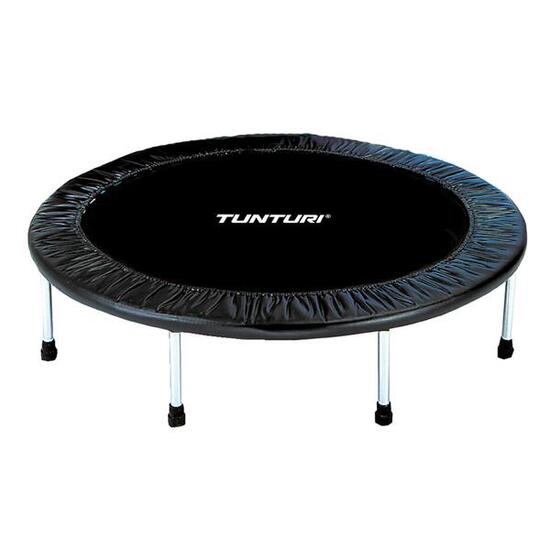 Trampoline de fitness - Pour l'intérieur - Bord de protection inclus - Ø125 cm