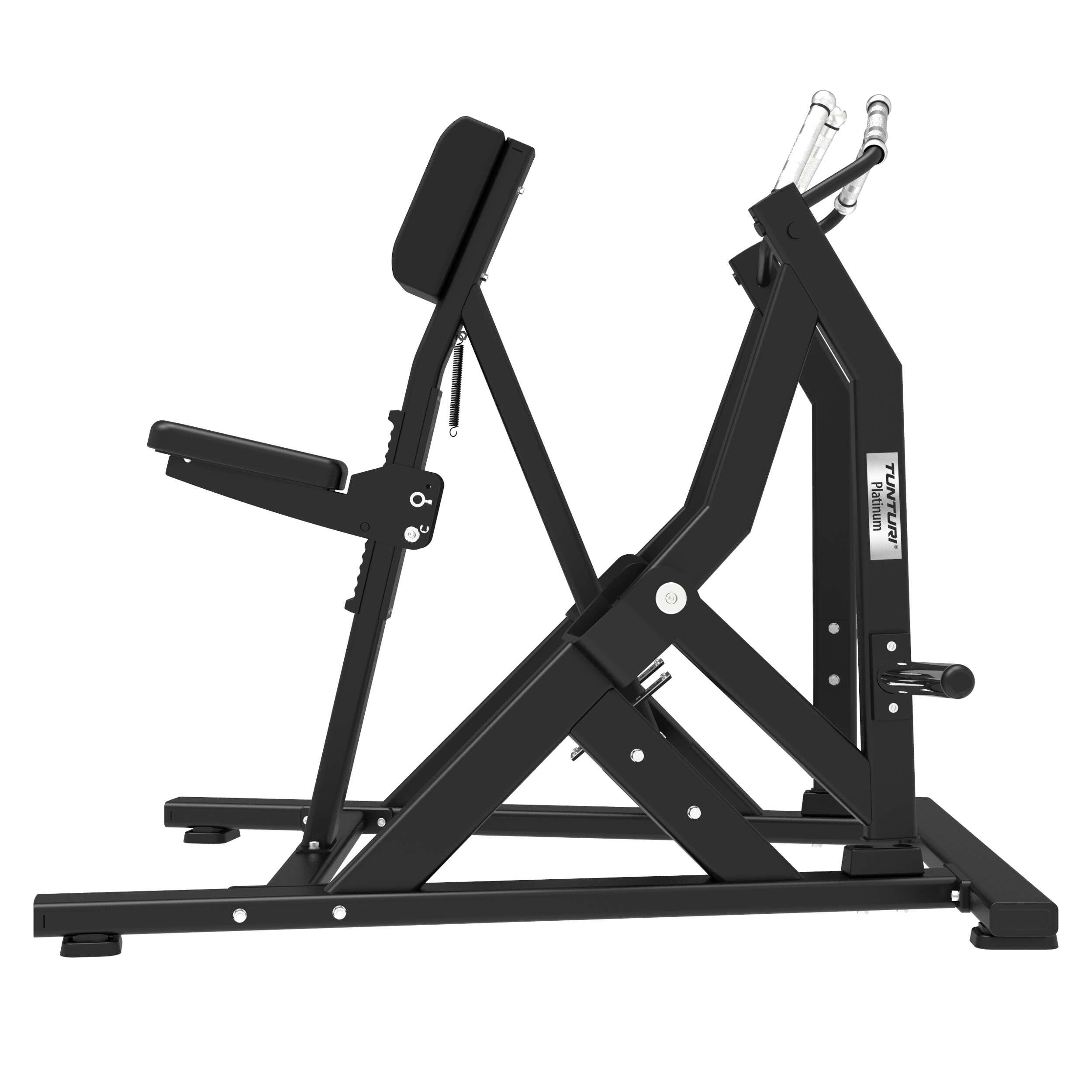 Tunturi Platinum Plate Loaded Seated Row Rudermaschine 3/7