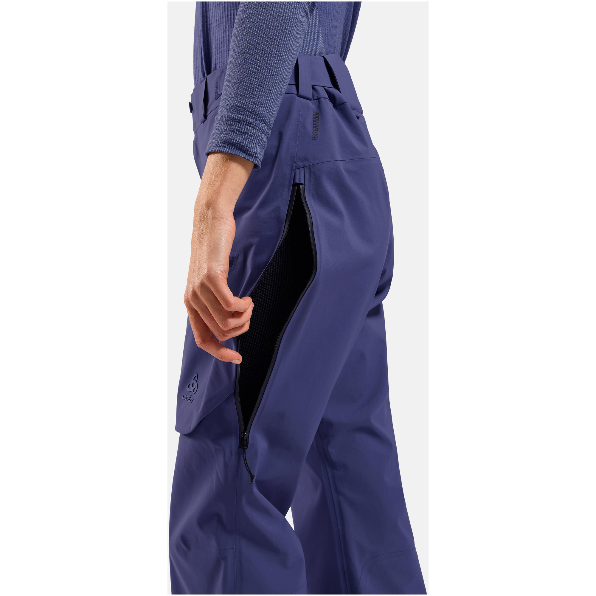 Spodnie softshellowe Odlo Pants regular length X-ALP 3L 4/7