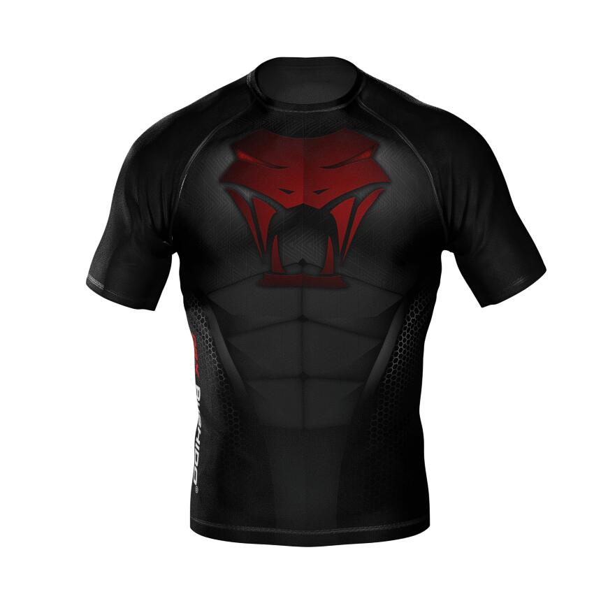 Koszulka kompresyjna Snake typu Rashguard dziecięca DBX Bushido 1/6
