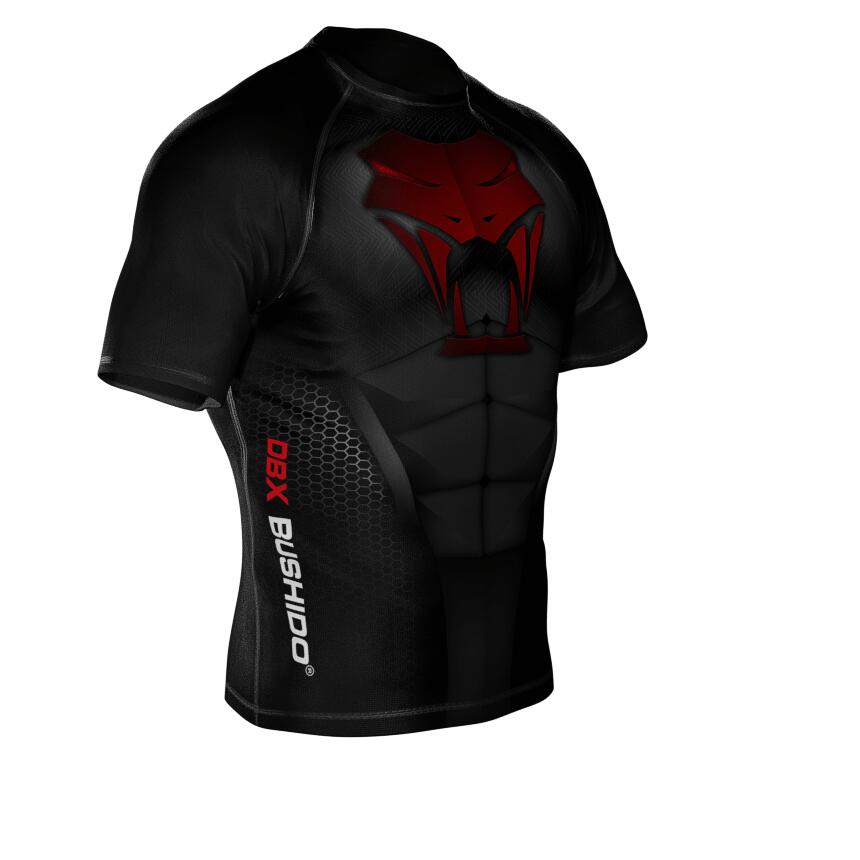 Koszulka kompresyjna Snake typu Rashguard dziecięca DBX Bushido 2/6