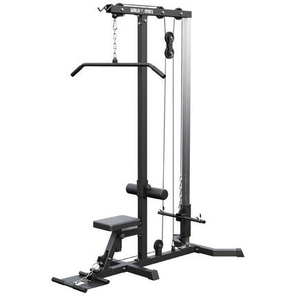 Station Tirage Musculation - LAT Pulldown Machine, Musculation Dos, Ajustable