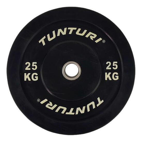 Disque de Musculation 25kg Noir