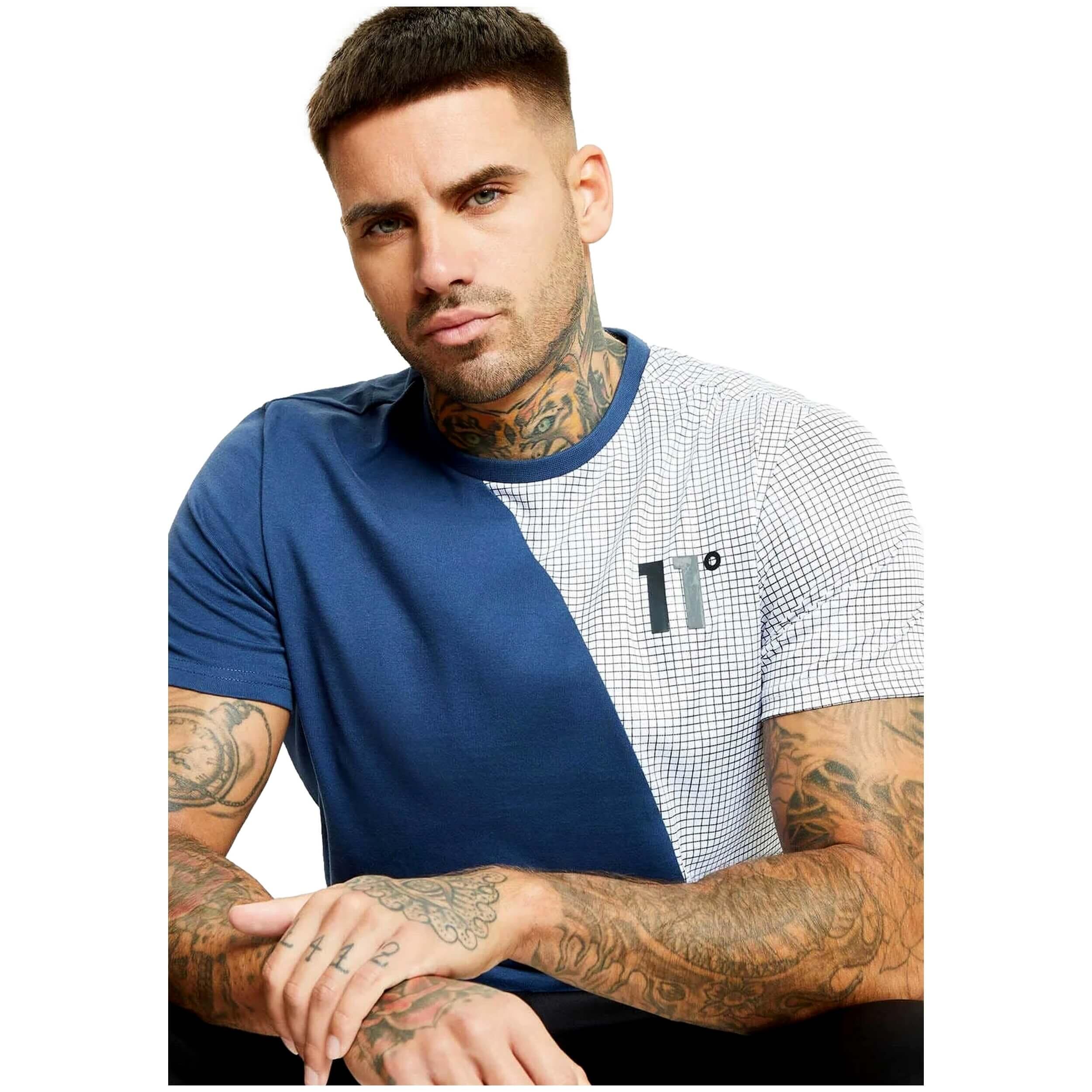 Camiseta de manga corta 11 degrees modelo 11D836-667 para hombre 3/3