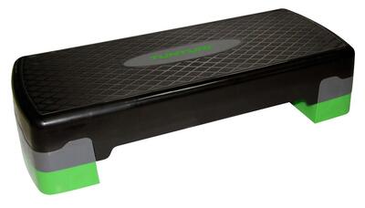 Aerobic step easy - Fitness step - Regolabile - Stepper per aerobica - Nero