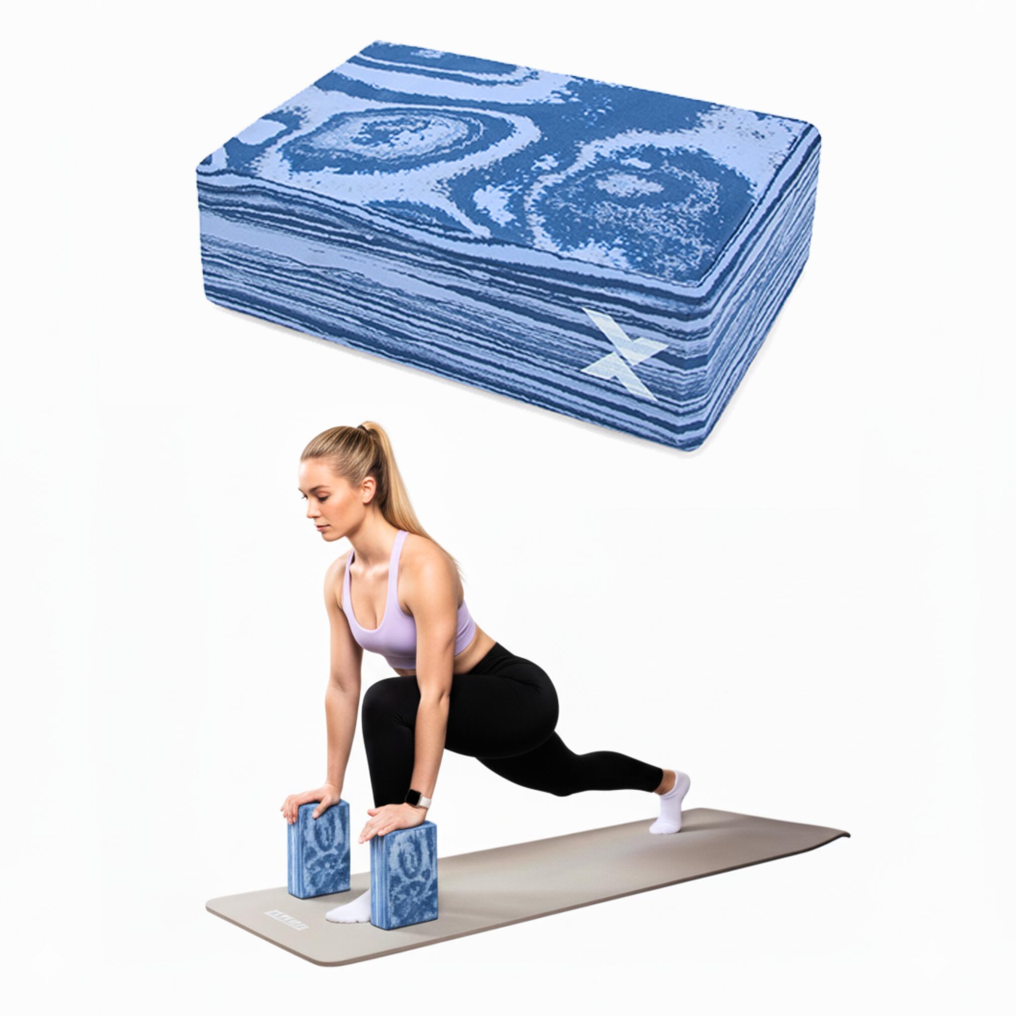Xtrexo - Xtrexo Txo-b4z076-bl Bloc De Yoga - Brique Yoga - Bleu - Taille Unique - Decathlon