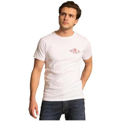 T-shirt met korte mouwen replay model m648300022662g001 voor mannen