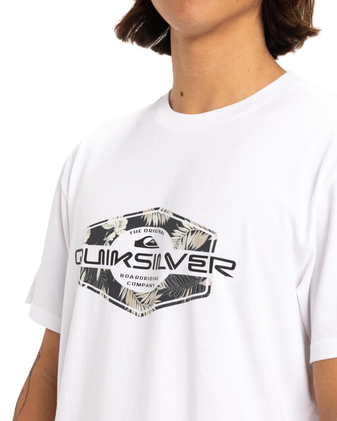 Maglia a maniche corte Quiksilver modello EQYZT08063-WBB0 per uomini 4/5