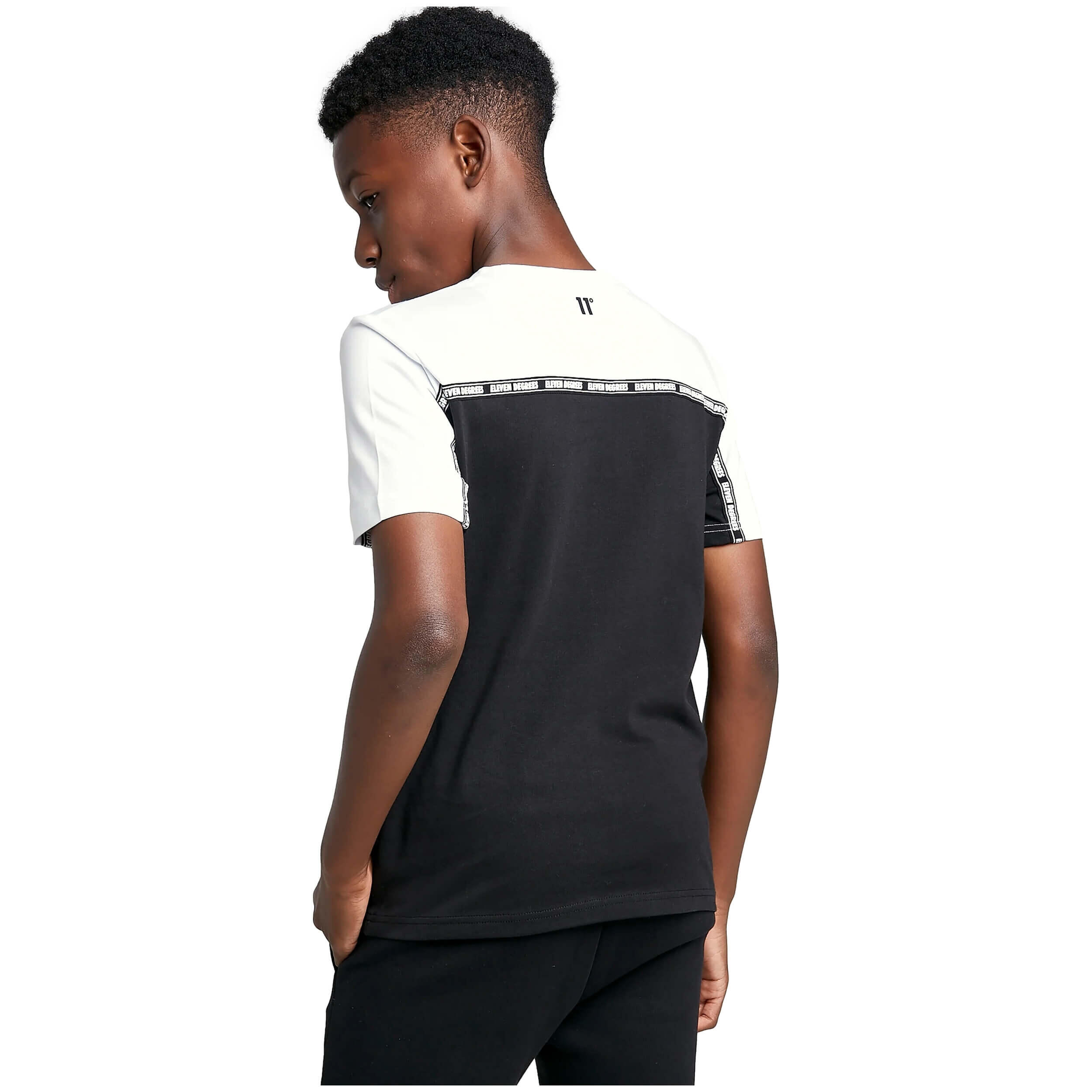 T-shirt 11 degrees modèle 11DJ030-047 pour unisexe enfants 3/4