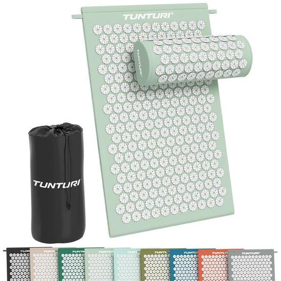 Tappetino digitopressione con cuscino – Set meditazione e agopuntura