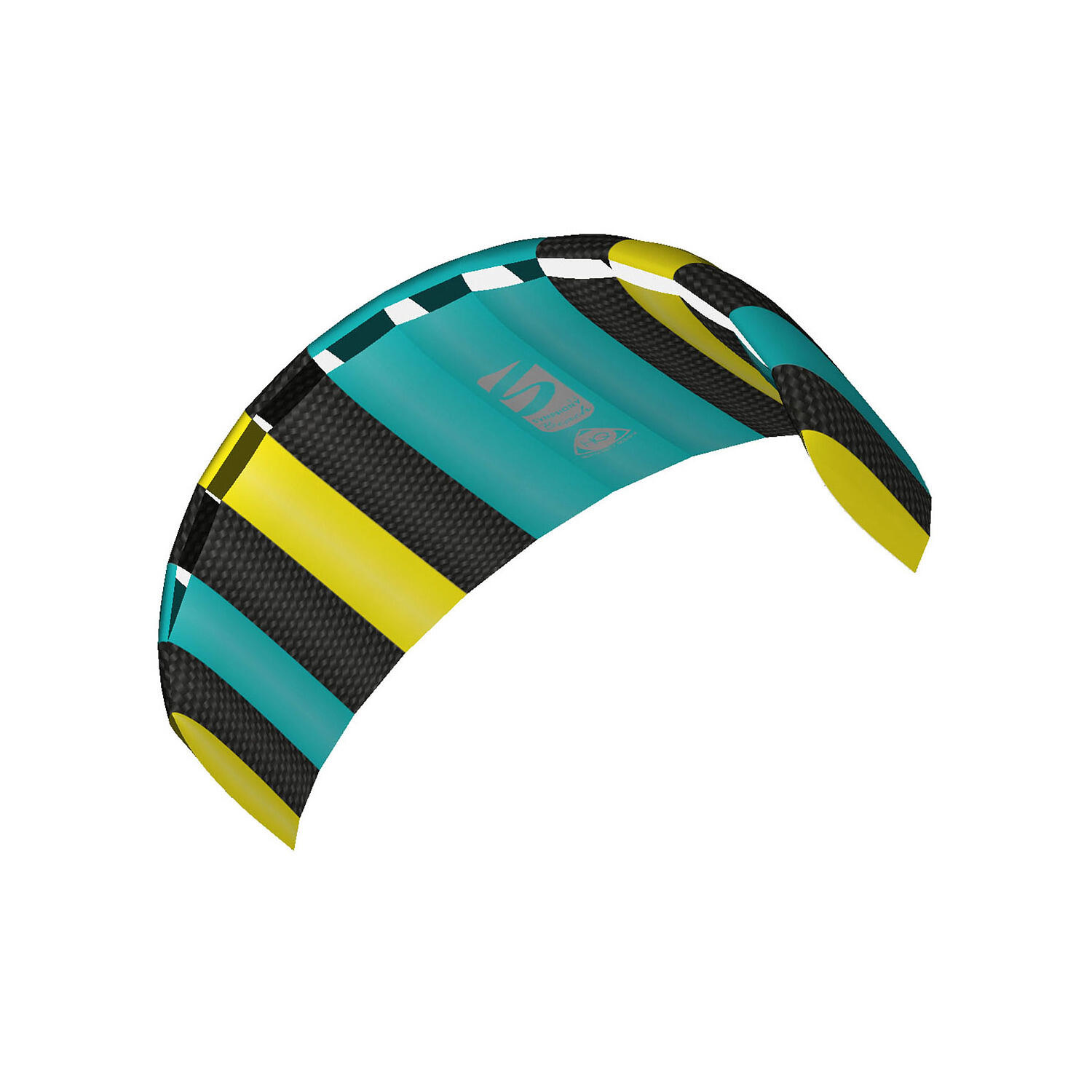 Hq - Ailes De Traction  -hq  - Symphony Beach Iii 2.2 Aqua - Aile De Kite-surf - Bleu - Taille Unique - Decathlon