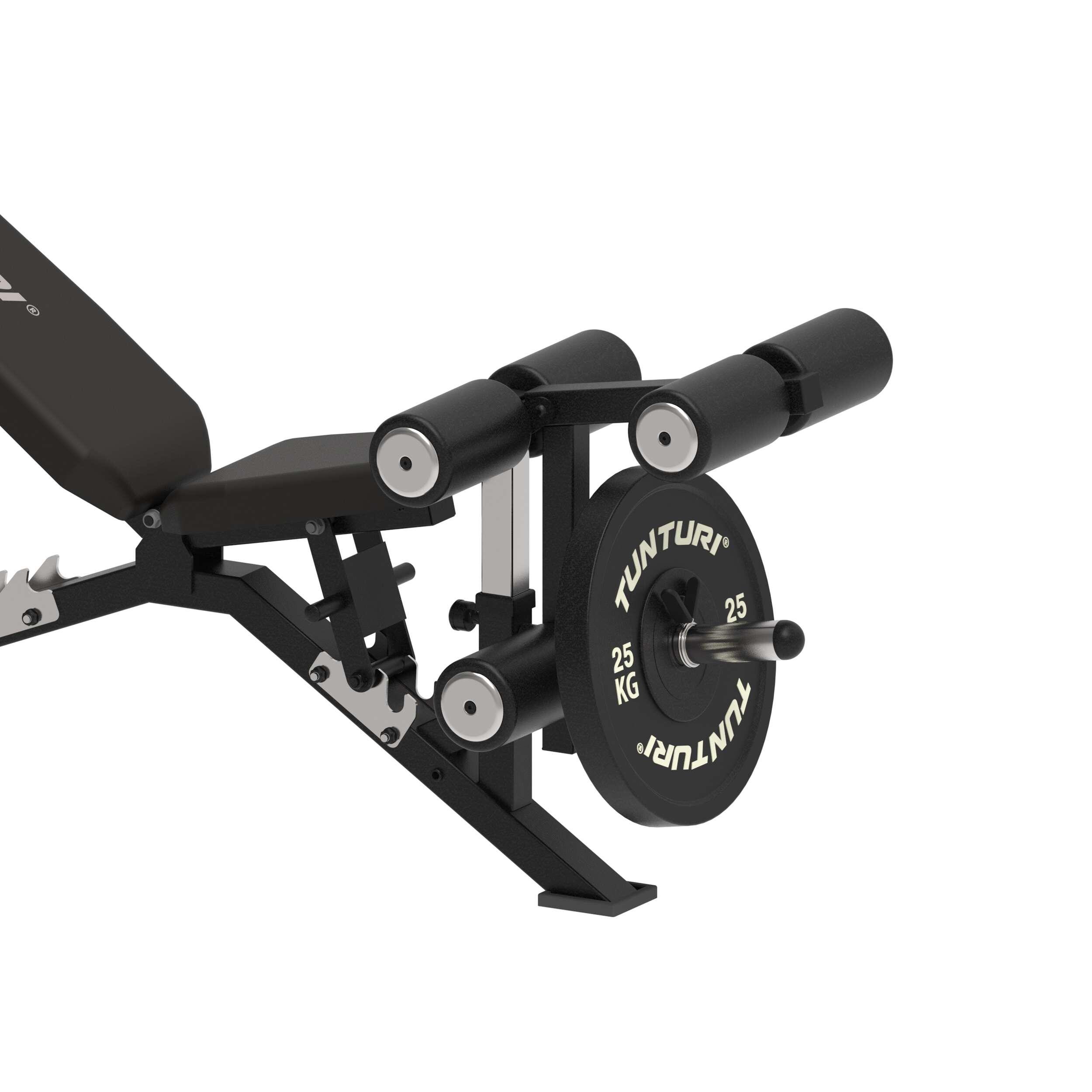 Panca pesi regolabile con leg extension, multifunzionale, Serie V 3/6