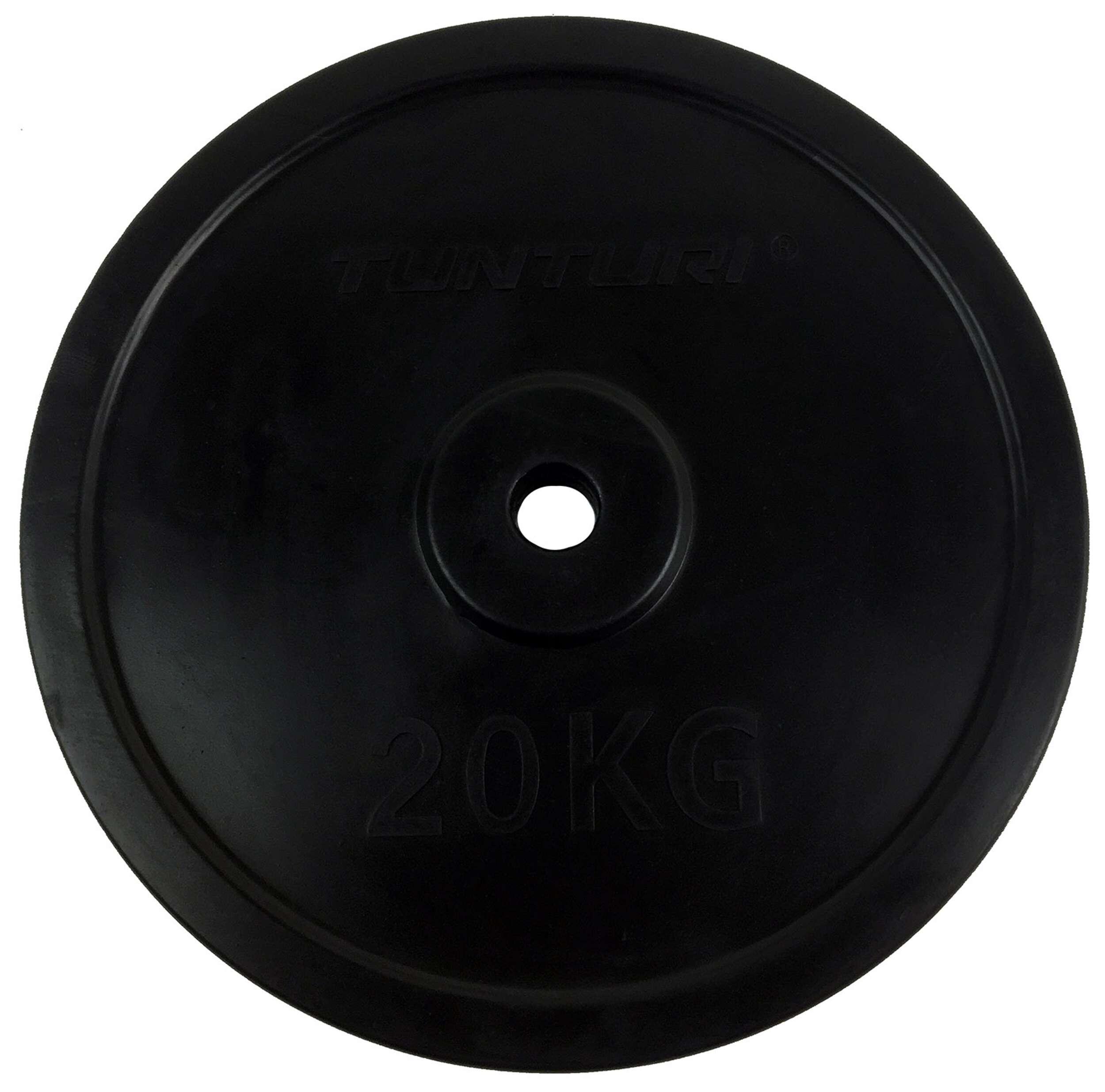TUNTURI Kotouč pogumovaný 30 mm varianta 20 kg / 30 mm