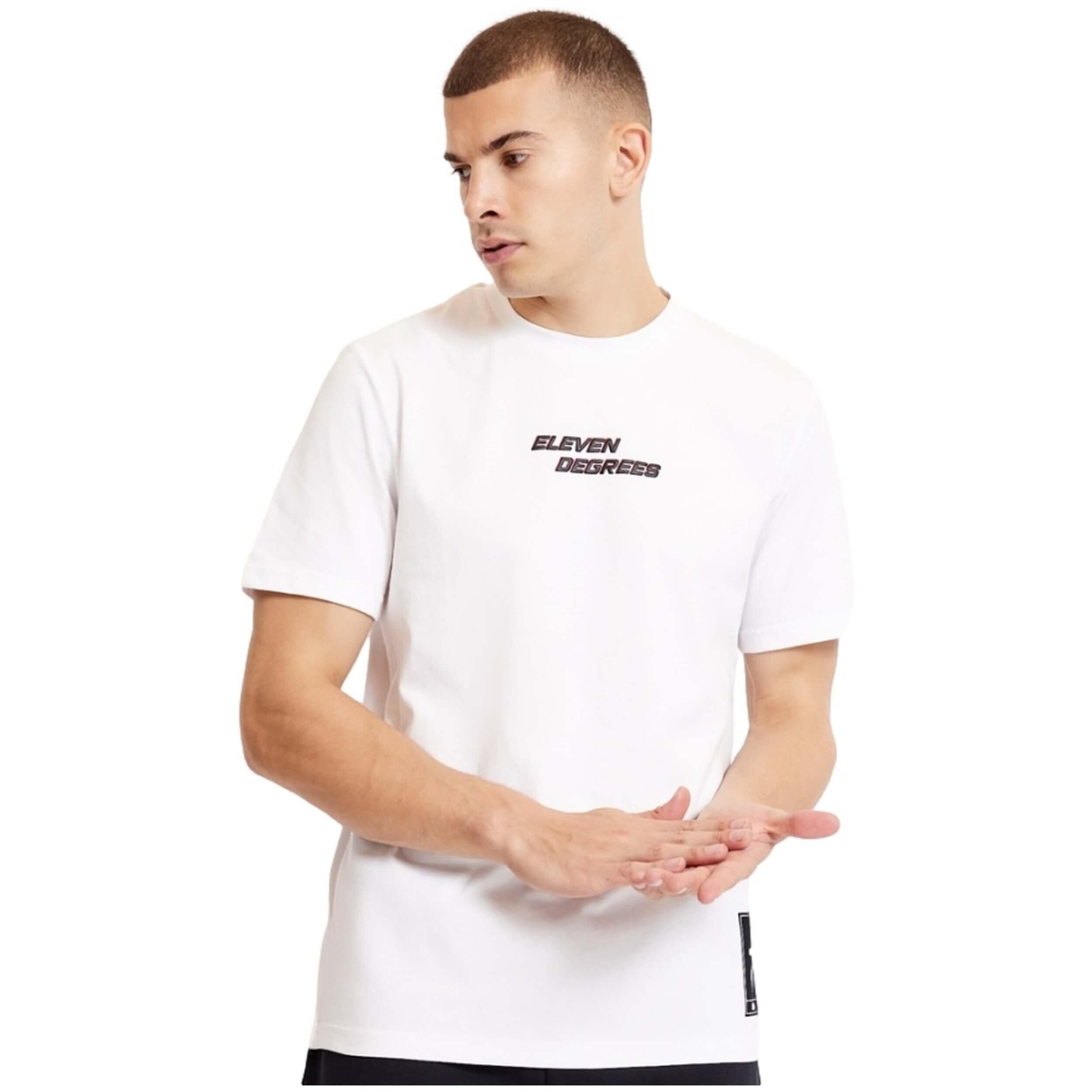 T-shirt met korte mouwen 11 degrees model 11D3711-1165 voor mannen 3/3