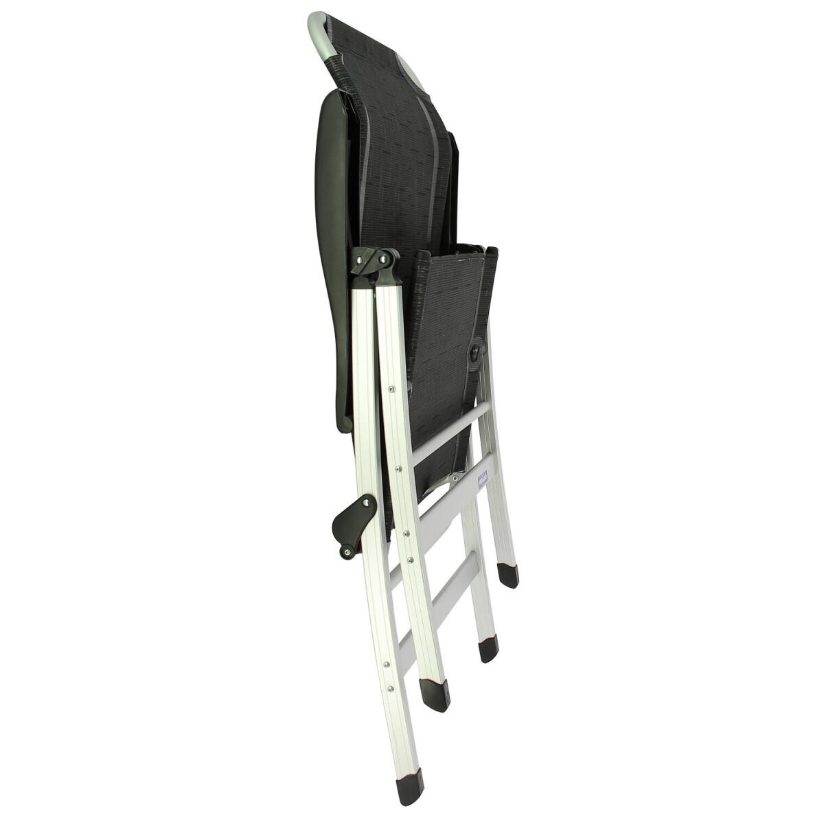 MIDLAND Fauteuil Camping Confort Maxi Noir et gris 4/5