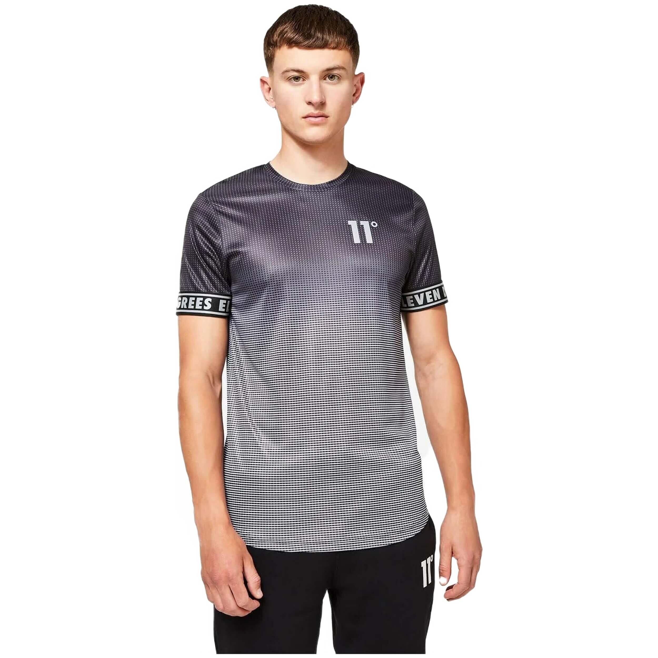 Camiseta de manga corta 11 degrees modelo 11D1144-808 para hombre 1/3
