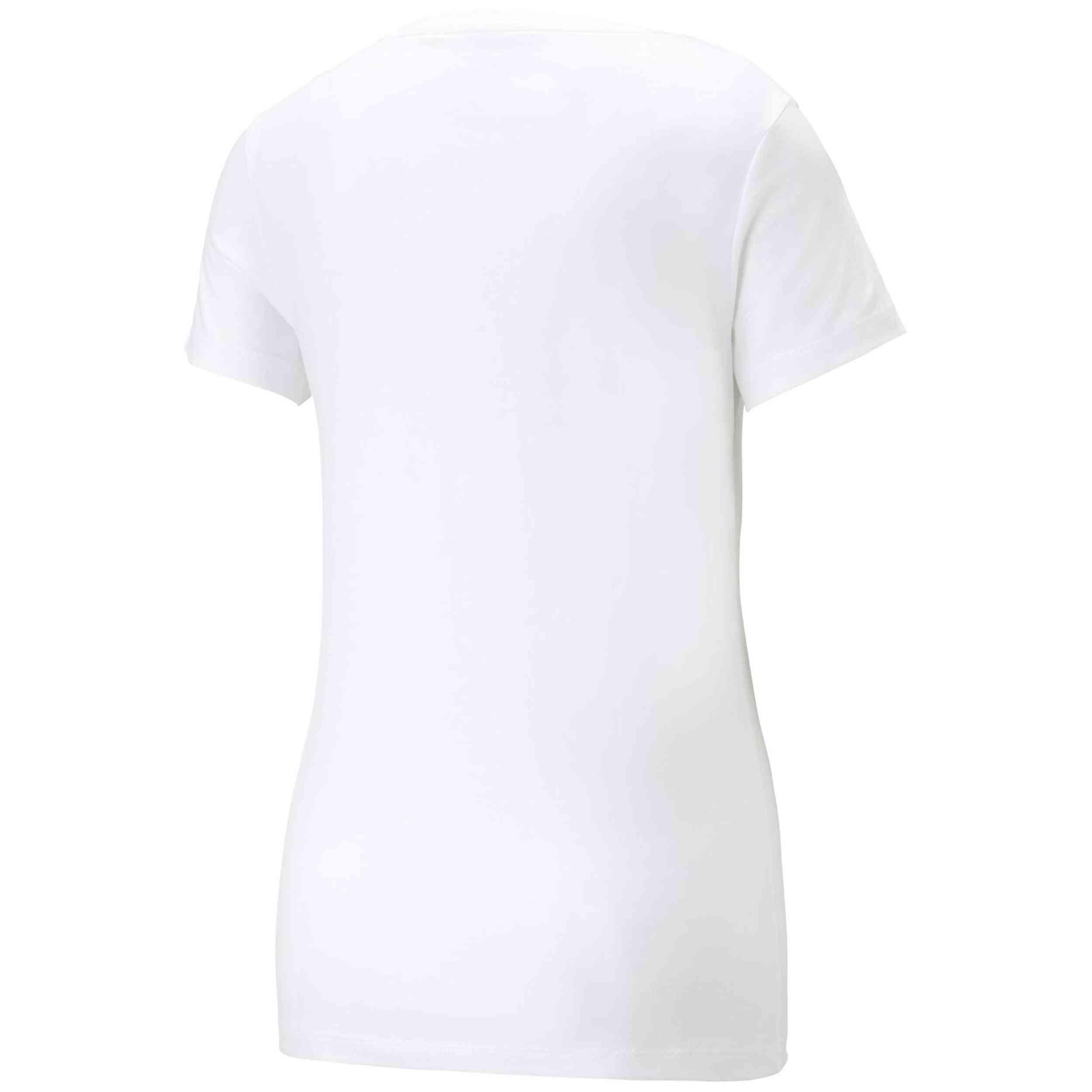 T-shirt à manches courtes femme Puma Ess+ Nova Shine Blanc 4/5