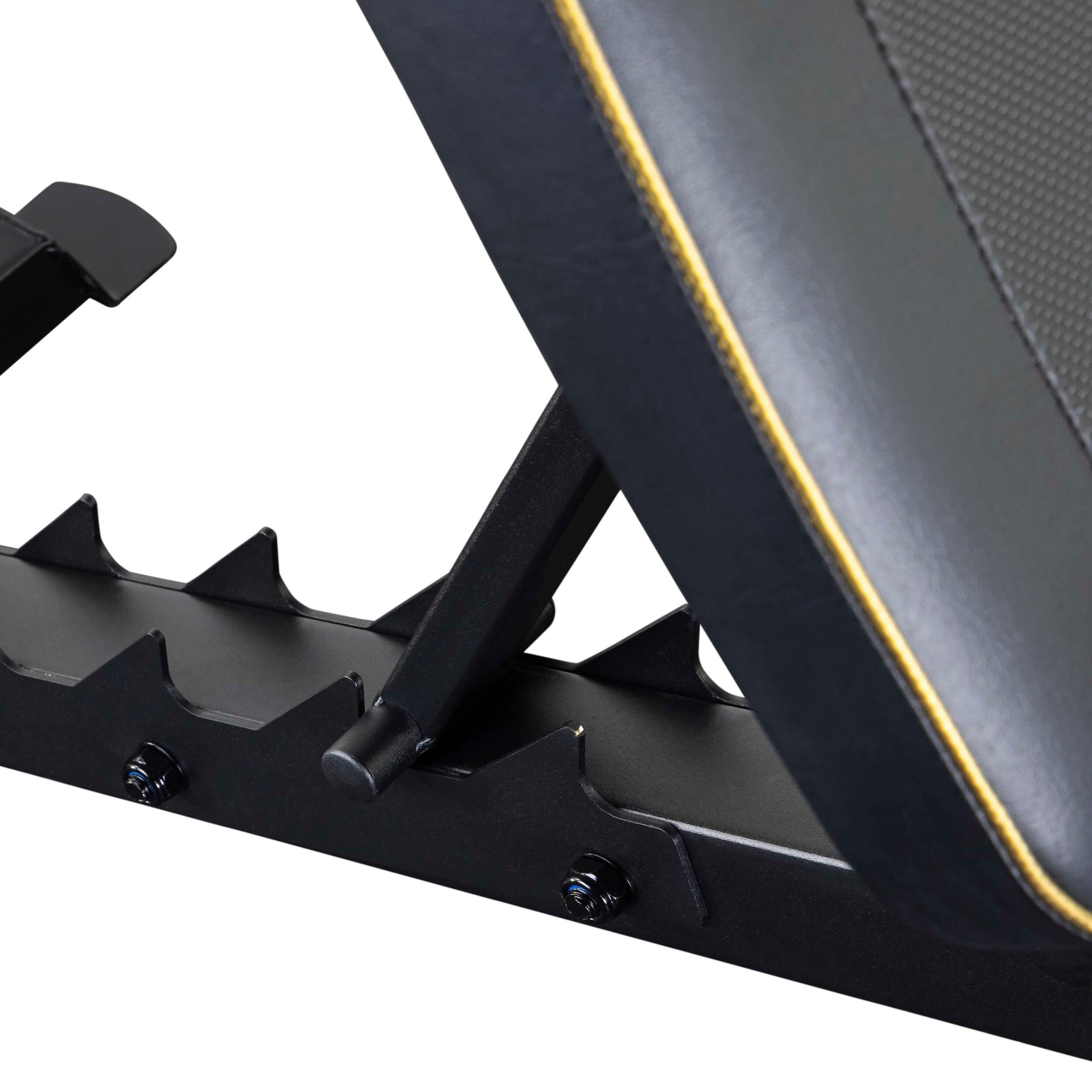 Banc d'haltères réglable - Banc d'exercices - Banc d'abdominaux- UB100 7/8