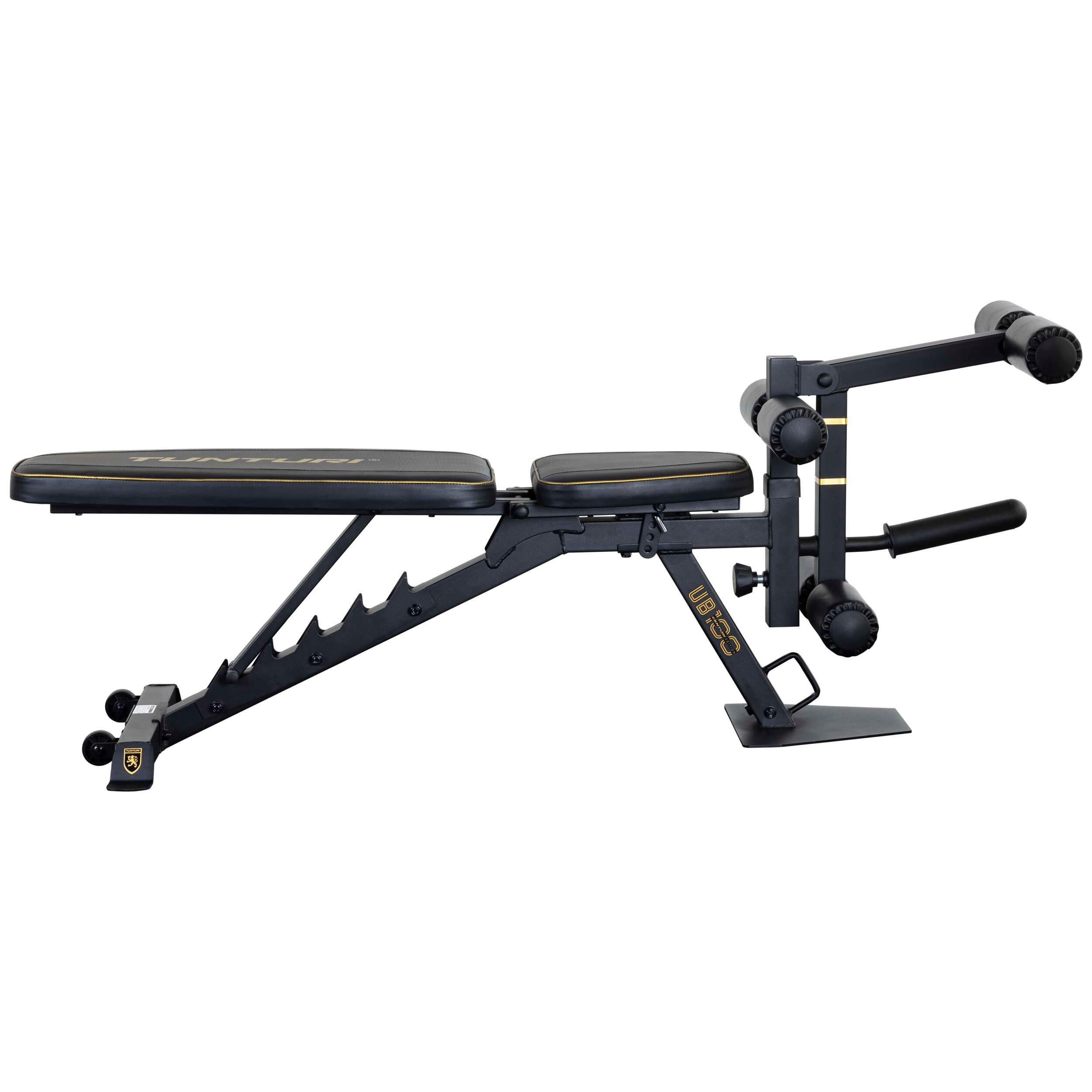 Banc d'haltères réglable - Banc d'exercices - Banc d'abdominaux- UB100 4/8