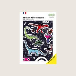 Stickers rétro‑réfléchissants RAINETTE 13,7×17,2 cm - Multicolore