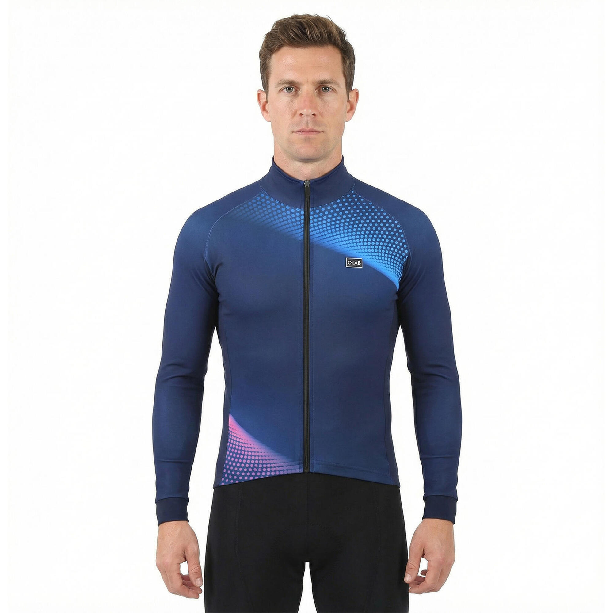C-lab - Veste Coupe-vent Imperméable Altima - Bleu - Veste - Bleu|rose - Decathlon