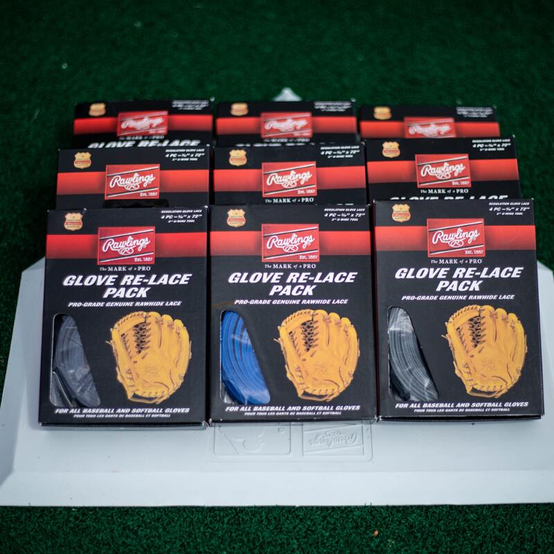 Rawlings Glove Re-Lace Pack Color White 2/2