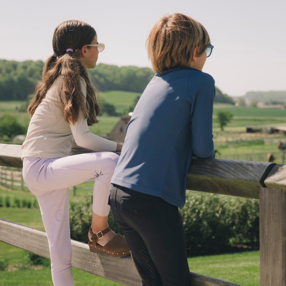 Maillot d'entraînement équitation enfant Kentucky Barcelona 4/5