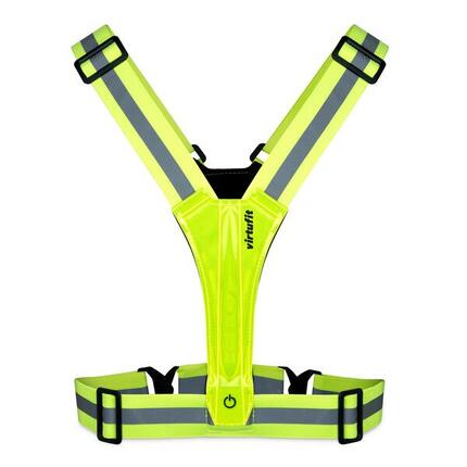 Reflektierende Sicherheitsweste mit LED – Running