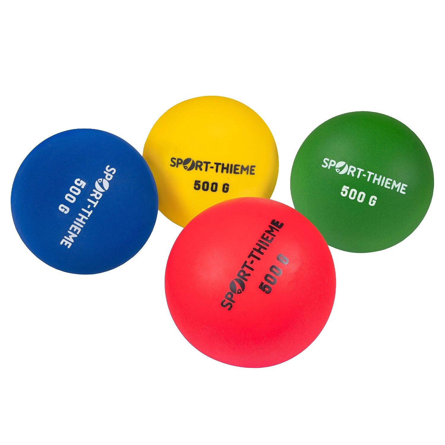 Übungsstoßkugel-Set KidsAthletics Leichtathletik Unisex Blau, Gelb, Grün, Rot 4/6