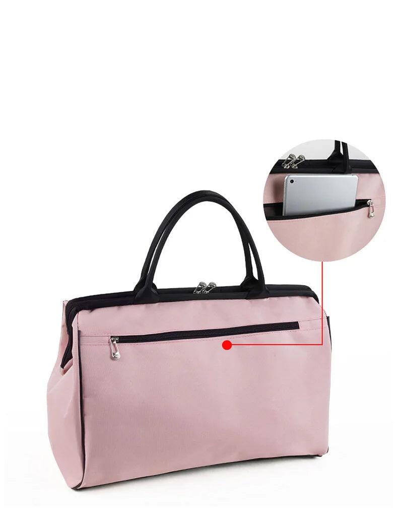 Travel Gym Duffel Bag Pink