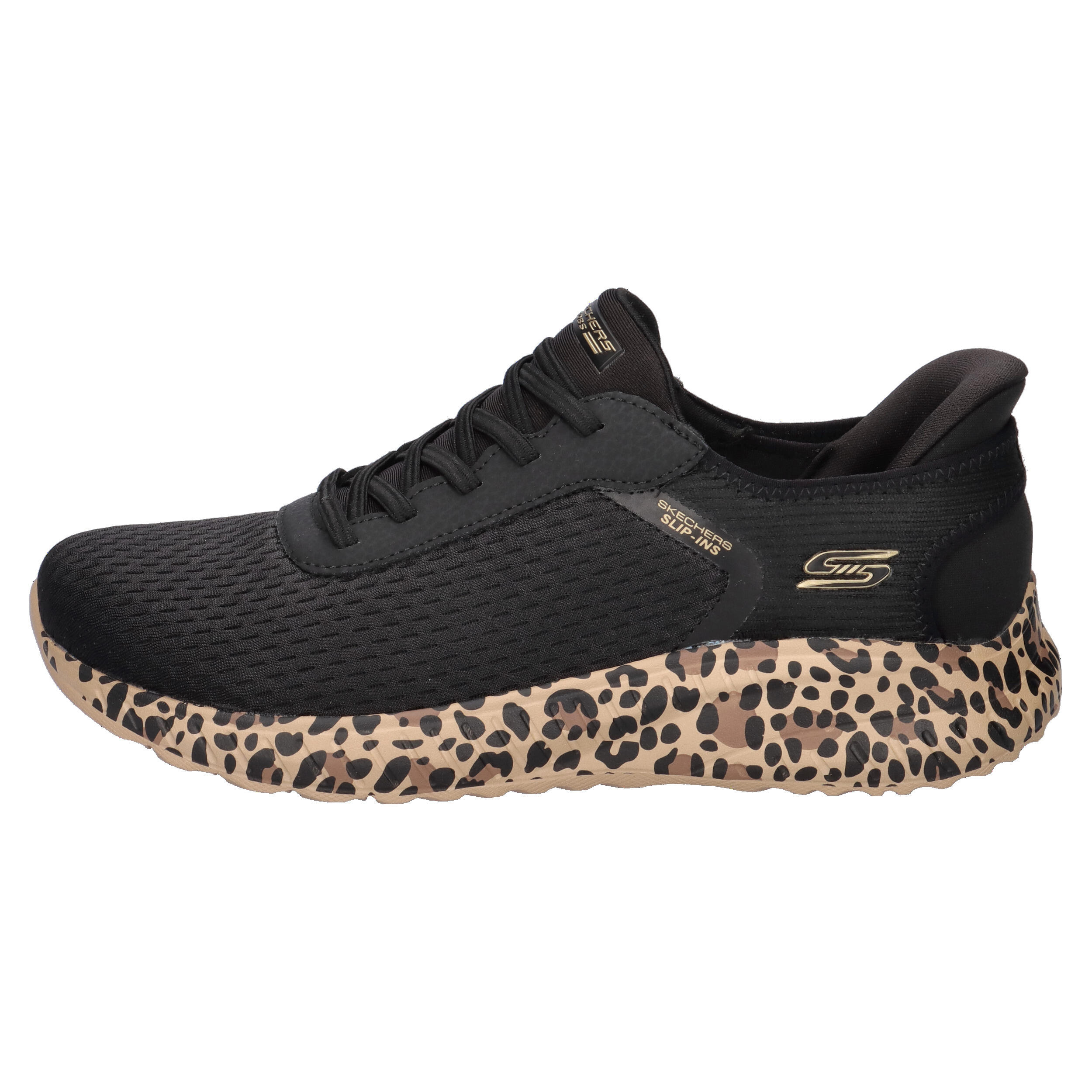 Skechers Damen Slip-ins BOBS Sport Squad Chaos Daily Prowl 117246 BLK 10/15
