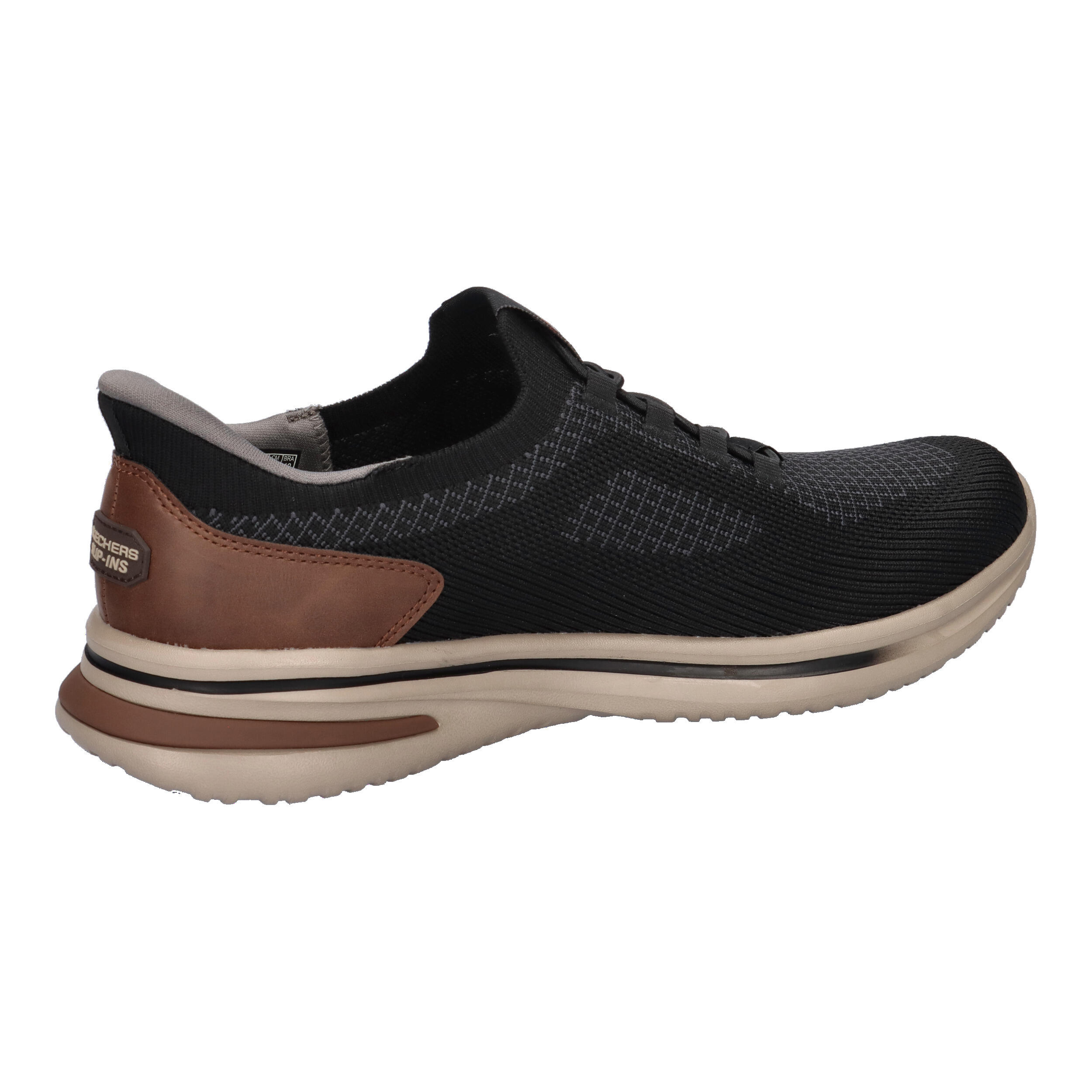Skechers Herren Slip-ins Relaxed Fit: Norlan - Alonso Sneaker 211207 BLK 7/7