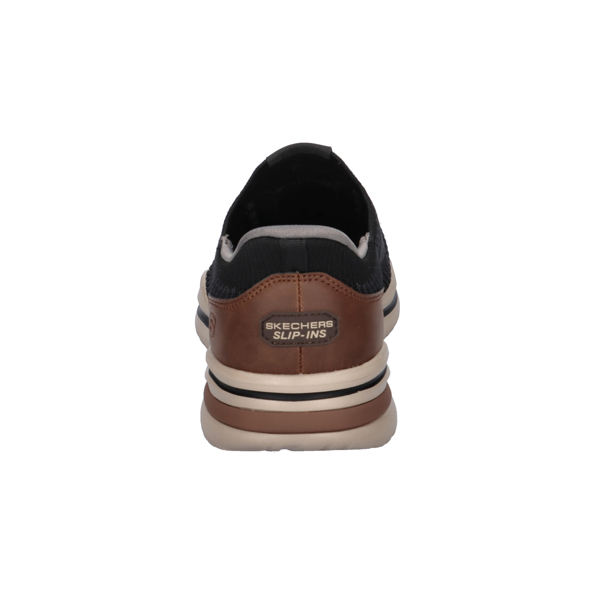 Skechers Herren Slip-ins Relaxed Fit: Norlan - Alonso Sneaker 211207 BLK 5/7