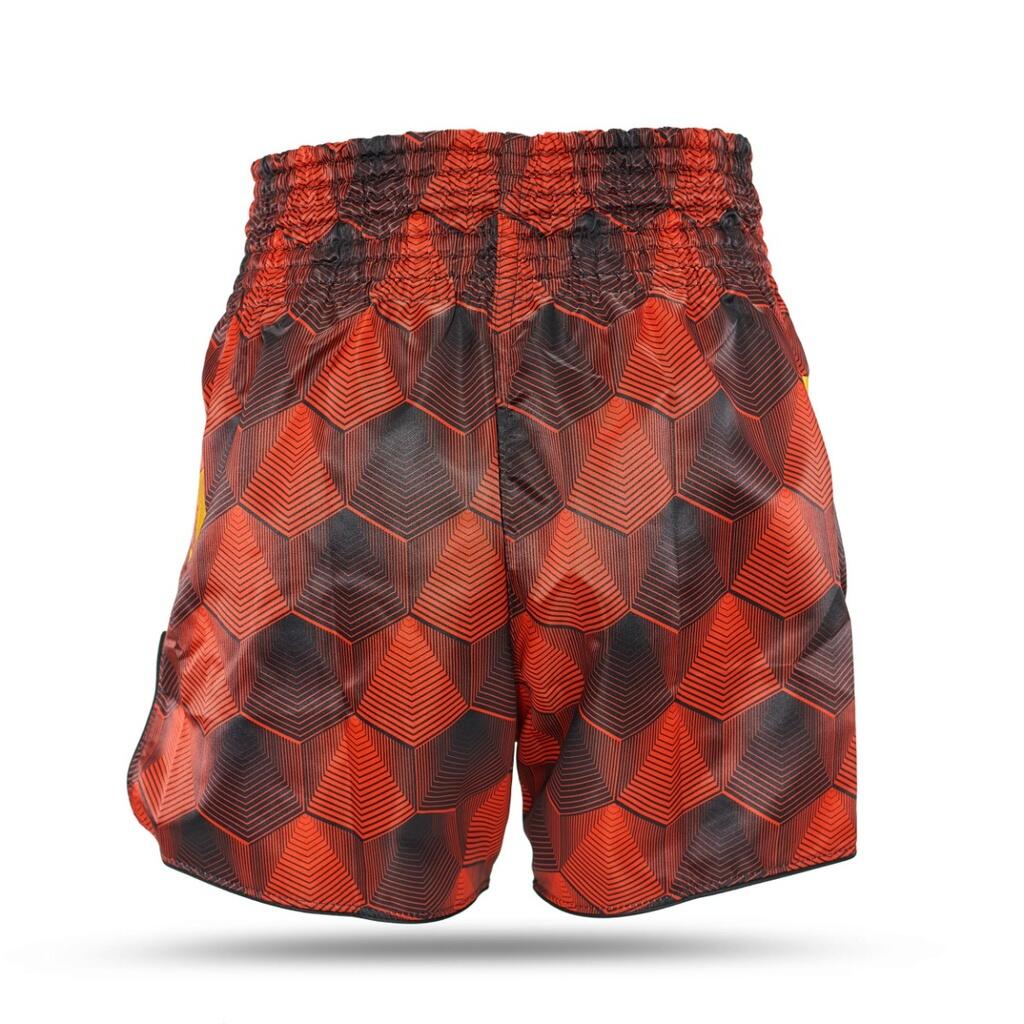 Fairtex x Booster FXB TBT Muay Thai short Stealth Red 3/3
