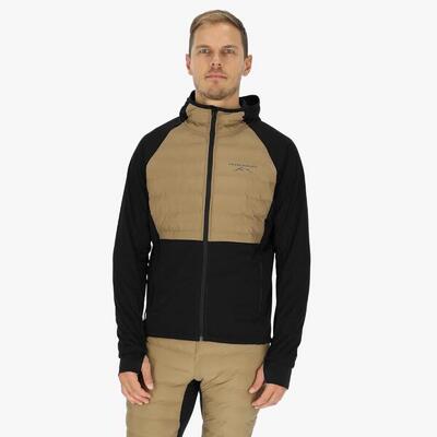 Heren cross-country skiing jas waterproof breathable nordic hybrid hooded